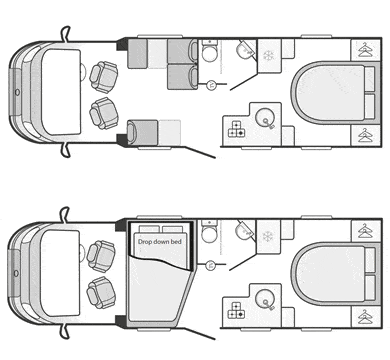 Lola - 2 - 5 Berth Motorhome - Cumbria Motorhome Hire UK