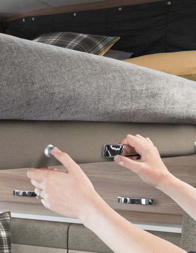 Swift Escape drop-down bed