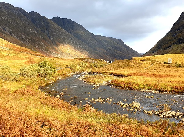 Glencoe Scotland in autumn