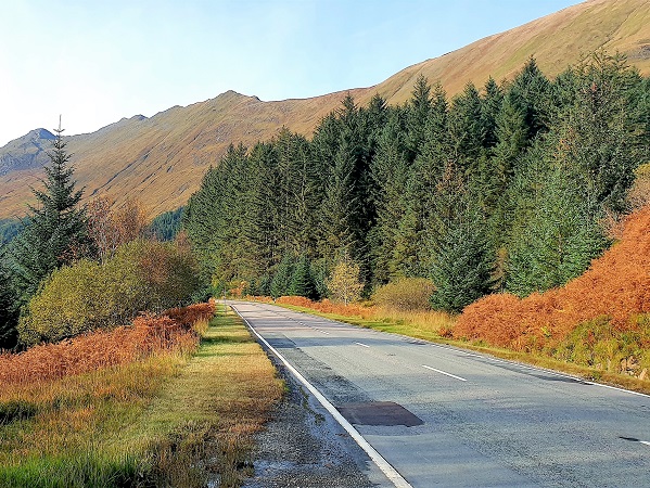 Mountains of Scotland in autumn