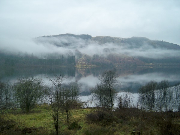 Misty morning in the Lake District Misty morning in the Lake District