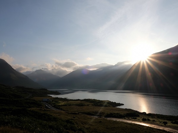 Sunrise over Wastwater